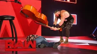 (Full Segment) Braun Strowman bashes Elias with a bass: Raw, Feb. 12, 2018