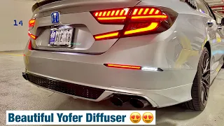 2018-2021 Yofer Diffuser Installation