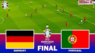 Germany vs Portugal Final - UEFA EURO 2024 | Full Match All Goals | PES Gameplay PC