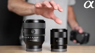 Sony 55mm F1.8 vs 50mm F1.2 GM // I Was VERY Surprised..