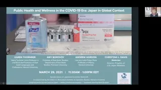 Panel: "Public Health and Wellness in the COVID-19 Era: Japan in Global Context"