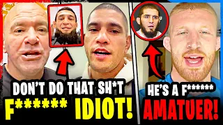 Khamzat WARNED to STAY FAR AWAY from Robert Whittaker! Islam Makhachev gets CALLED OUT! Alex Pereira