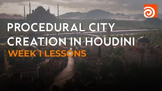 Procedural City Creation in Houdini | Week 1 Lessons from a Pro Environment Artist