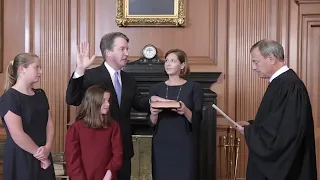 Judge Kavanaugh's ceremonial swearing-in set for Monday night