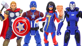Avengers Gamerverse Advanced Ms. Marvel, Iron-Man, Thor, Captain America! | DuDuPopTOY