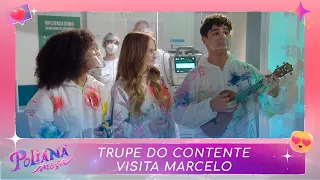 Trupe do Contente visita Marcelo | Poliana Moça (14/10/22)