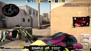 When S1mple streams - Stream highlights #CSGO