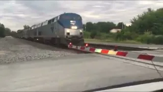 Amtrak southwest chief coming into La Plata MO back in 2019