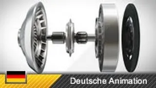 Hydrodynamischer Drehmomentwandler - Funktion und Aufbau (Animation)