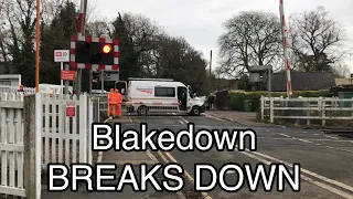 *RARE* Blakedown Station Level Crossing BREAKS DOWN (Worcestershire) 12-15/12/2023