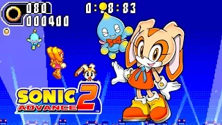 Sonic Advance 2 - Ice Paradise 1 - Cream HQ 60 FPS