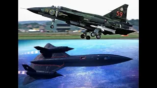 HOW SWEDISH AIR FORCE VIGGEN ACHIEVED RADAR LOCK ON THE LEGENDARY SR 71 SPY PLANE | MILITARY NEWS