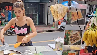 Puy Roti Lady! The Most Popular Roti Lady in Bangkok - Thai Street Food