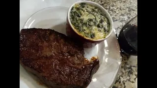 Easy  Steakhouse Style Creamed Spinach