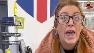 SHRIEKING British Self-Checkout KAREN Caught on Camera! | Best Freakouts