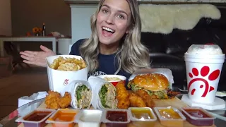 Chick-Fil-A Mukbang! (NEW grilled spicy chicken sandwhich and more)