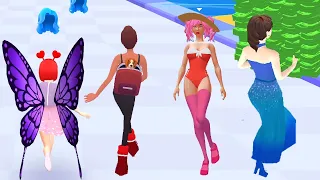 High Heels, Dancing hair, Money Run 3D, Fashion Battl... Top Free Satisfying Mobile Game Walkthrough