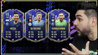 PLOUA CU CARDURI TOTY IN ACEST NOU DRAFT FABULOS DIN FIFA 22 - SHOW CU TOTY DE BRUYNE & TOTY MESSI