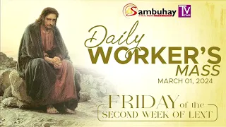 Sambuhay TV Mass | March 1, 2024 | Friday of the Second Week of Lent