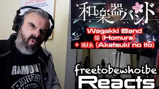 Wagakki Band | 焔 Homura + 暁ノ糸 Akatsuki no Ito | First Time | Reaction Video