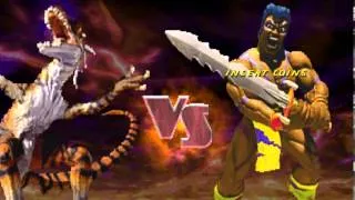 Primal Rage 2 Dino-God (Dinosaur) VS Renders