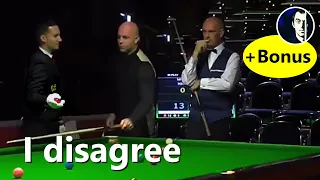 Snooker Incident in Germany & Controversial Free Ball