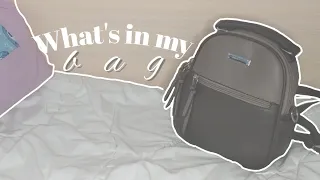 What's in my bag?