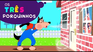 Os 3 Porquinhos -  História Infantil - Contos infantis - Historia completa