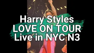 Harry Styles LOVE ON TOUR live in New York NIGHT 3 (22/08/2022)