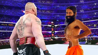 FULL SEGMENT - WWE 2k23 Brock Lesnar vs Baba