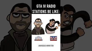 GTA IV Radio Stations Be Like: #gta #gtaiv #grandtheftauto