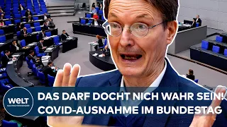 Corona: Genesenenstatus? Im Bundestag gelten andere Regeln! Scharfe Attacke gegen Karl Lauterbach