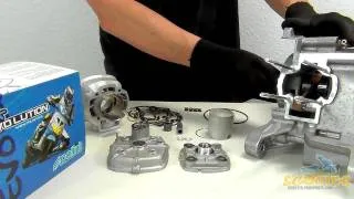 Montagetutorial Zylindereinbau + Quetschkante einstellen | scooter-prosports.com