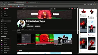 my roblox account im using rn is in the video
