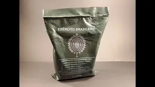2018 Brazilian Army MRE Operational Ration (6 Hours) Review Meal Ready to Eat Tasting Test