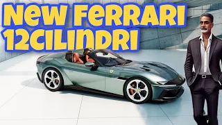 The all-new Ferrari 12Cilindri GT replaces 812 Superfast, retains petrol V12!