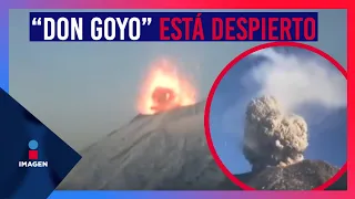 Volcán Popocatépetl registra dos explosiones | Noticias con Francisco Zea