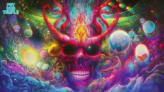 🔮【Psychodelic Illusions】Synthwave Background Music Trip Electro Dub