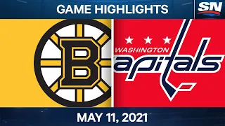 NHL Game Highlights | Bruins vs. Capitals - May 11, 2021