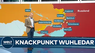 UKRAINE-KRIEG: Wichtiger als Bachmut - Warum die Schlacht um Wuhledar entscheident ist | WELT Thema