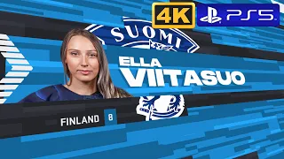 NHL 23 Women X-Factor PS5 Gameplay 4K | Canada vs Finland