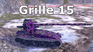 Grille 15 - 4 Kills • 7,3K DMG • WoT Blitz
