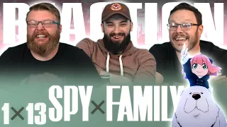 Spy x Family 1x13 REACTION!! "Project Apple"