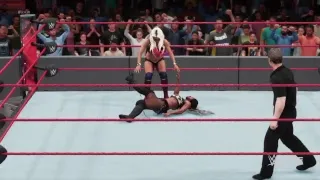 WWE 2k18 Ember Moon vs Alexa Bliss Raw May 21 2018