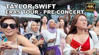 Taylor Swift The Eras Tour Singapore | 1st night Pre Concert - Amazing fans