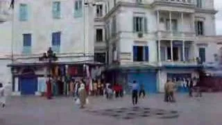 Tunis - Panoramique Bab el Bhar (ex Porte de France)