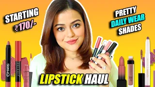 Nykaa Sale LIPSTICK HAUL 💄 Beautiful Daily Wear Lipsticks & Lip Glosses Starting ₹170/-