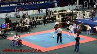 WAKO Kickboxing EC 2010: LC -74kg Final: Bertalan(AUT) vs Patelli(ITA)