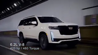 2021 Cadillac Escalade Interior Exterior & Drive More Wild