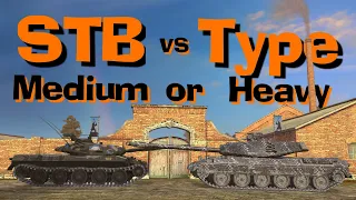 WOT Blitz Face Off || STB-1 vs Type 71